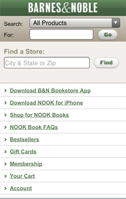 Barnes & Noble Mobile Barnes & Noble Mobile