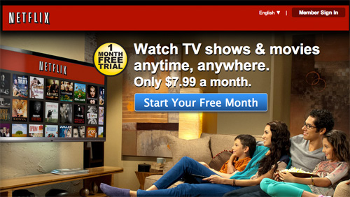 NETFLIX-website NETFLIX-Website