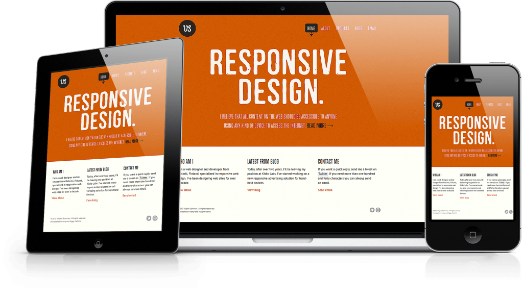 responsive design eCommerce
