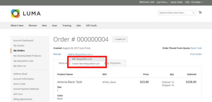 Magento2-B2B-Features-Requisition-list Magento2-B2B-Features-Requisition-list