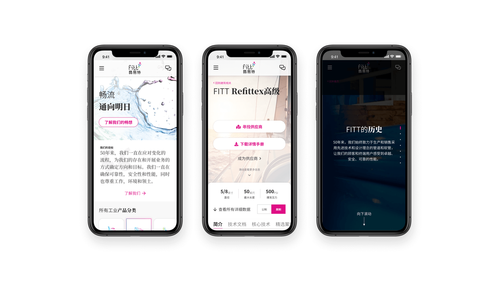B2B platform development-Mobile Design-FITT