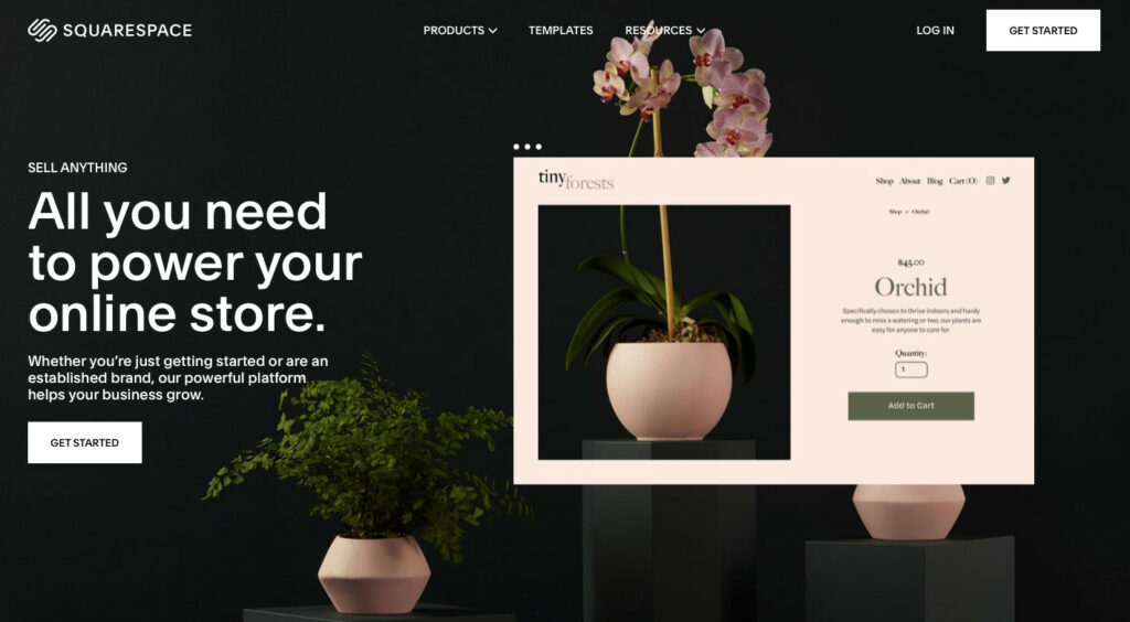 SquareSpace Commerce