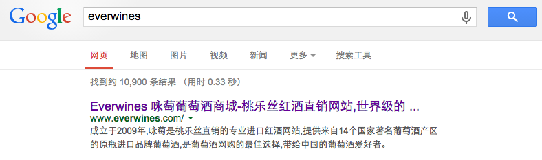 Google title