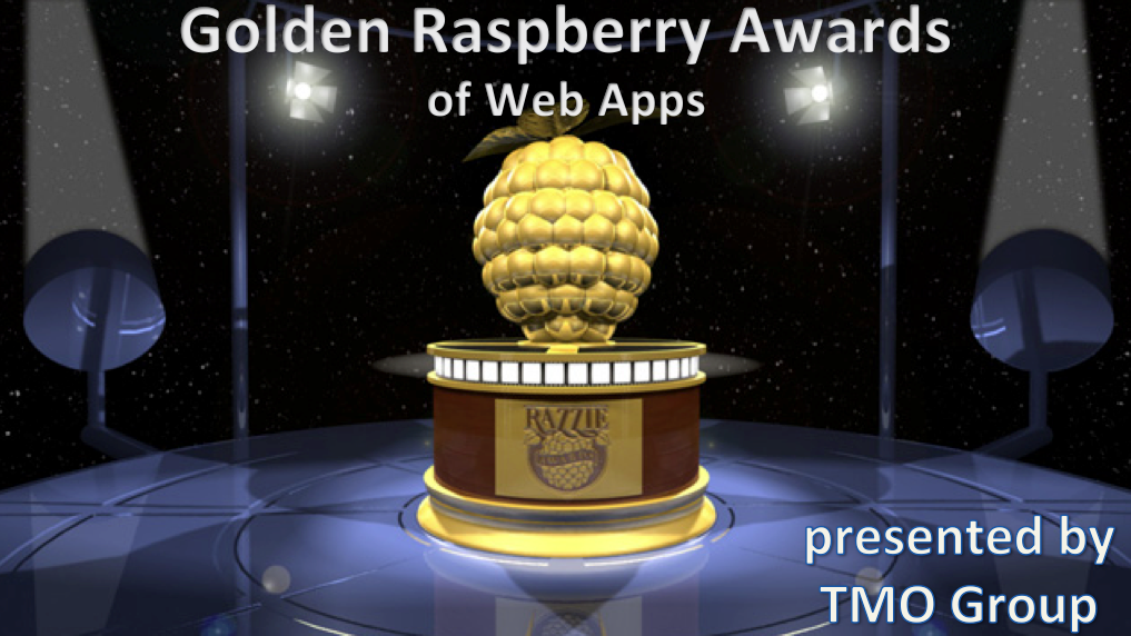 Web Apps that Failed: the Golden Raspberry Awards of Web Apps - TMO Group