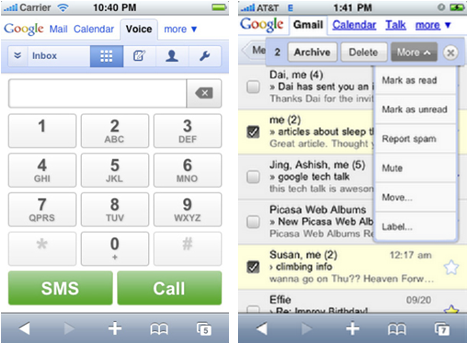 gmail web app