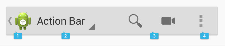 menu bar android