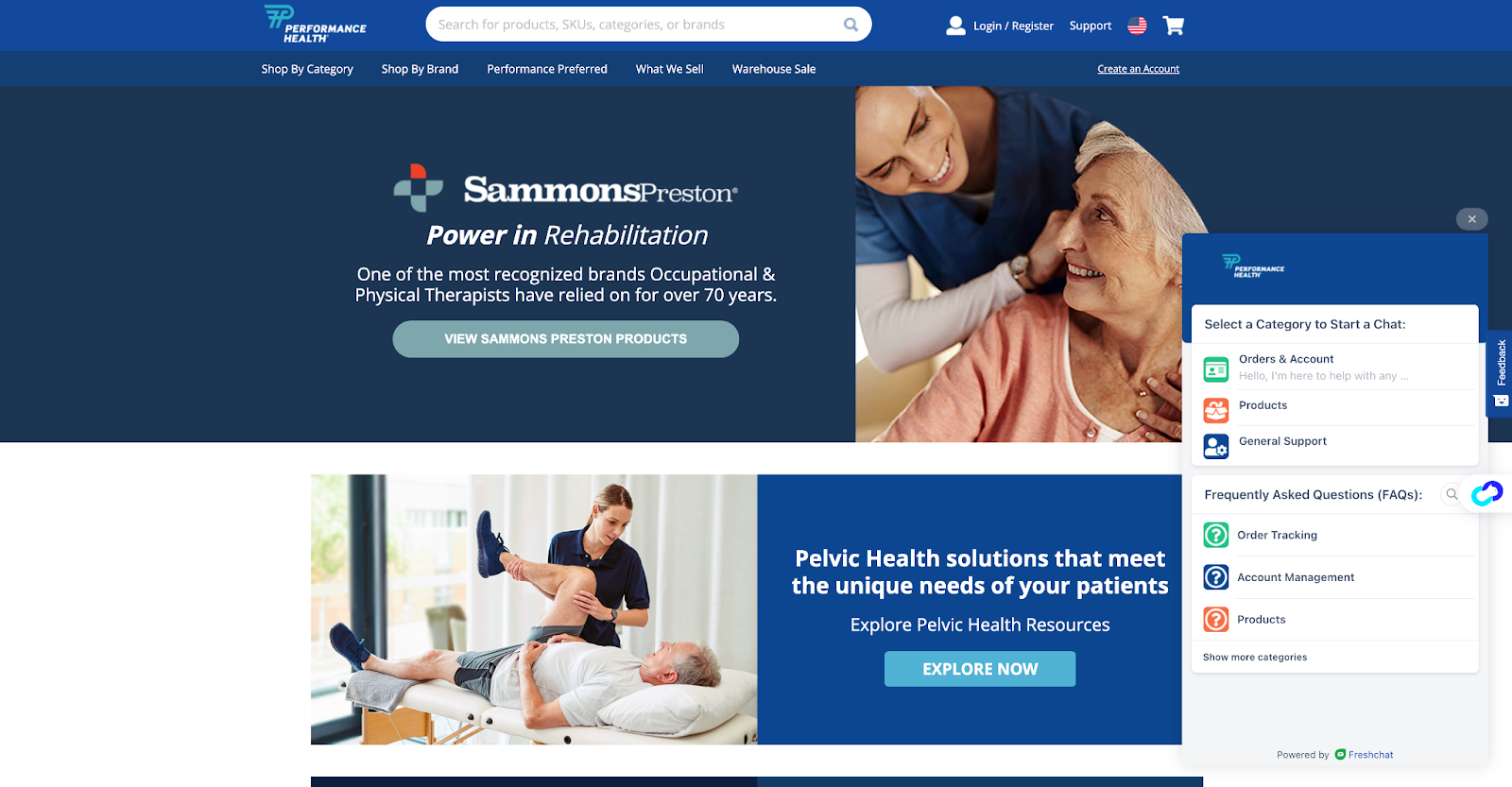  Performance Health（Magento 2 - B2B Distribution Platform）