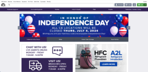 Carrier Enterprise's website built with Adobe Commerce (Magento)