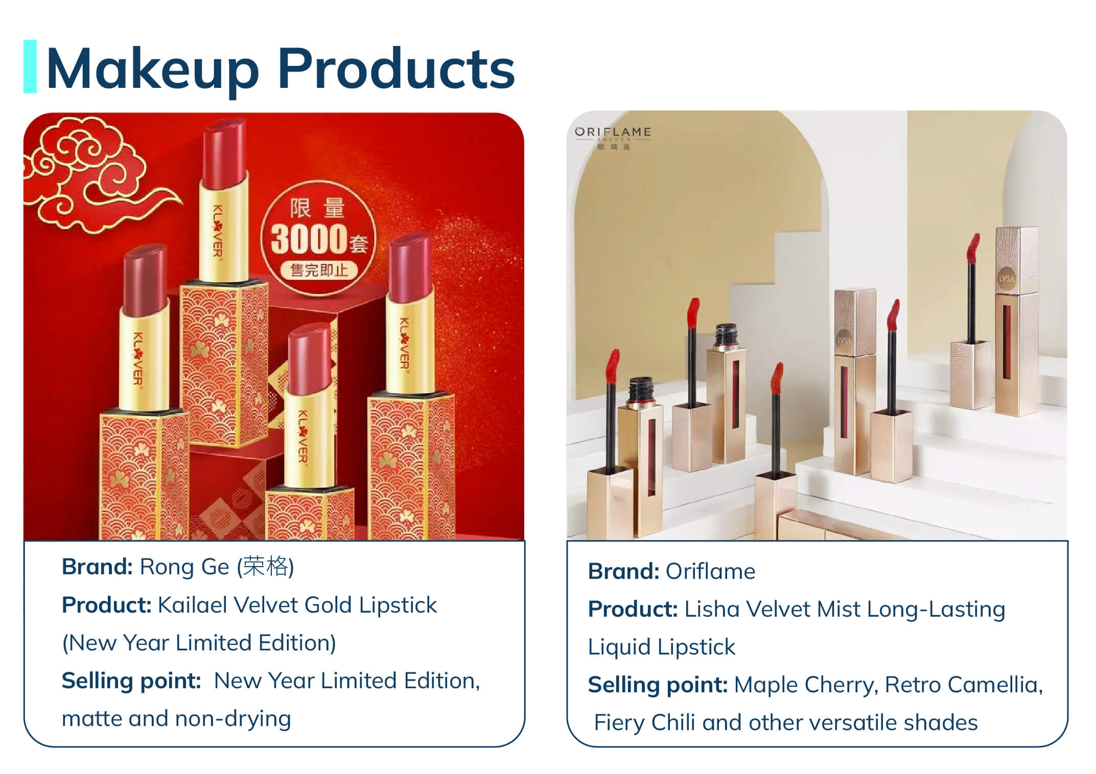 china direct selling Makeup Products