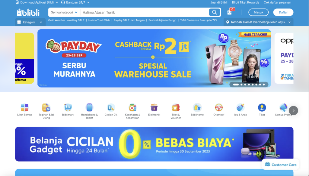 Blibli, the 4th largest eCommerce Platform in South East Asia