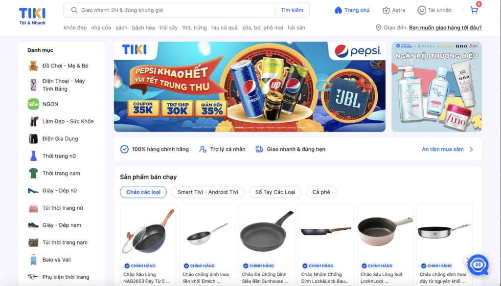 Tiki, the 10th largest eCommerce Platform in South East Asia