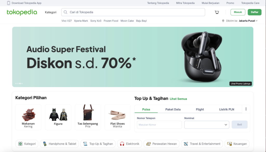 Tokopedia, the 3rd largest eCommerce Platform in South East Asia