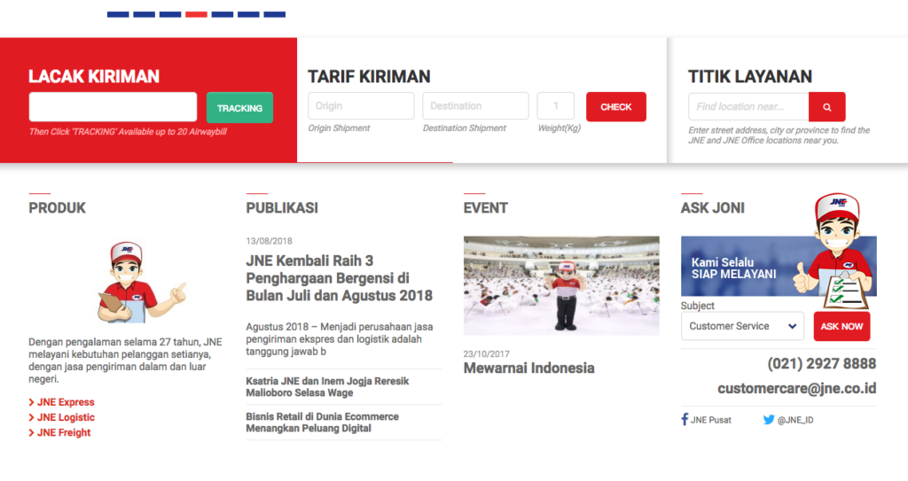 jne southeast asia ecommerce