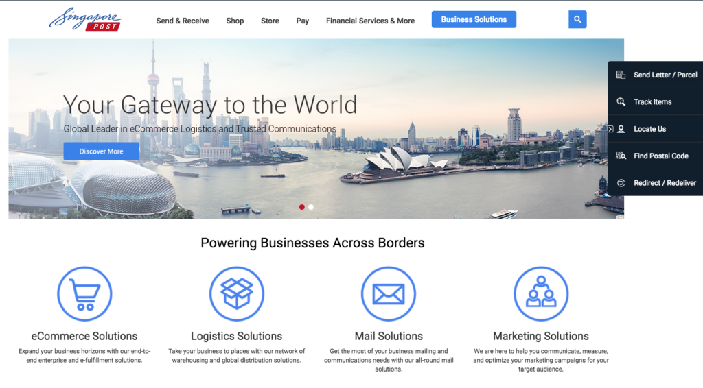 singpost southeast asia ecommerce