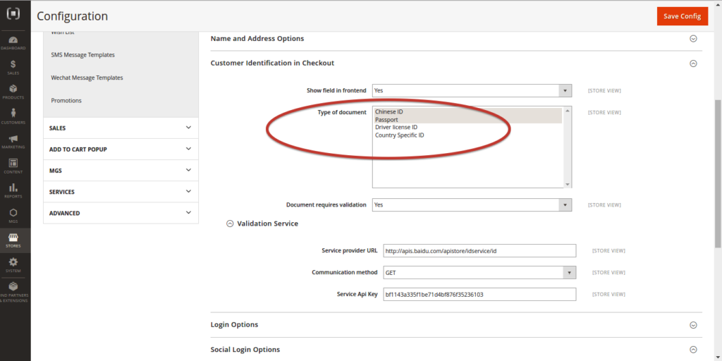 cross border eCommerce China Chinese ID validation