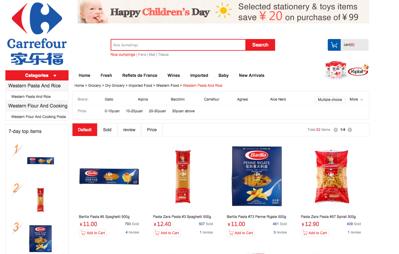 Carrefour Beijing O2O eCommerce