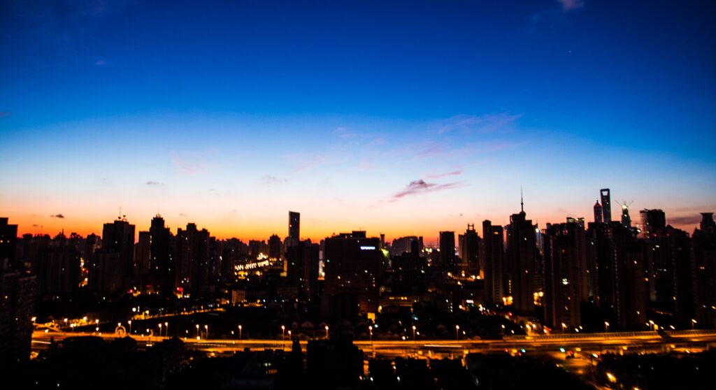 coronavirus shanghai sunrise