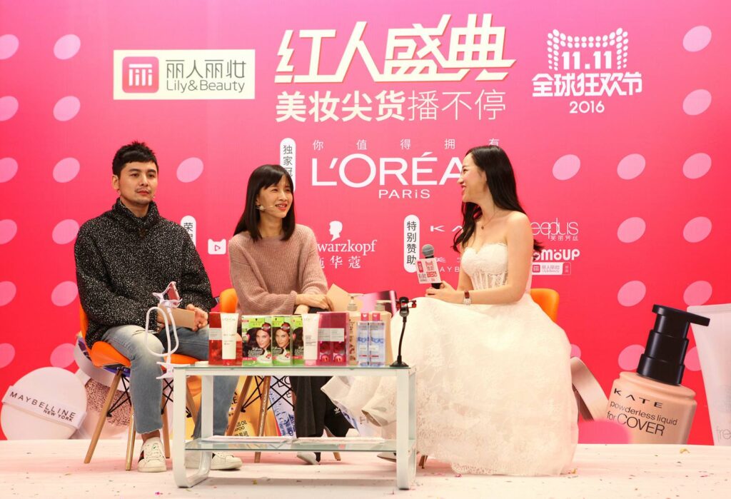 China cosmetics live-streaming