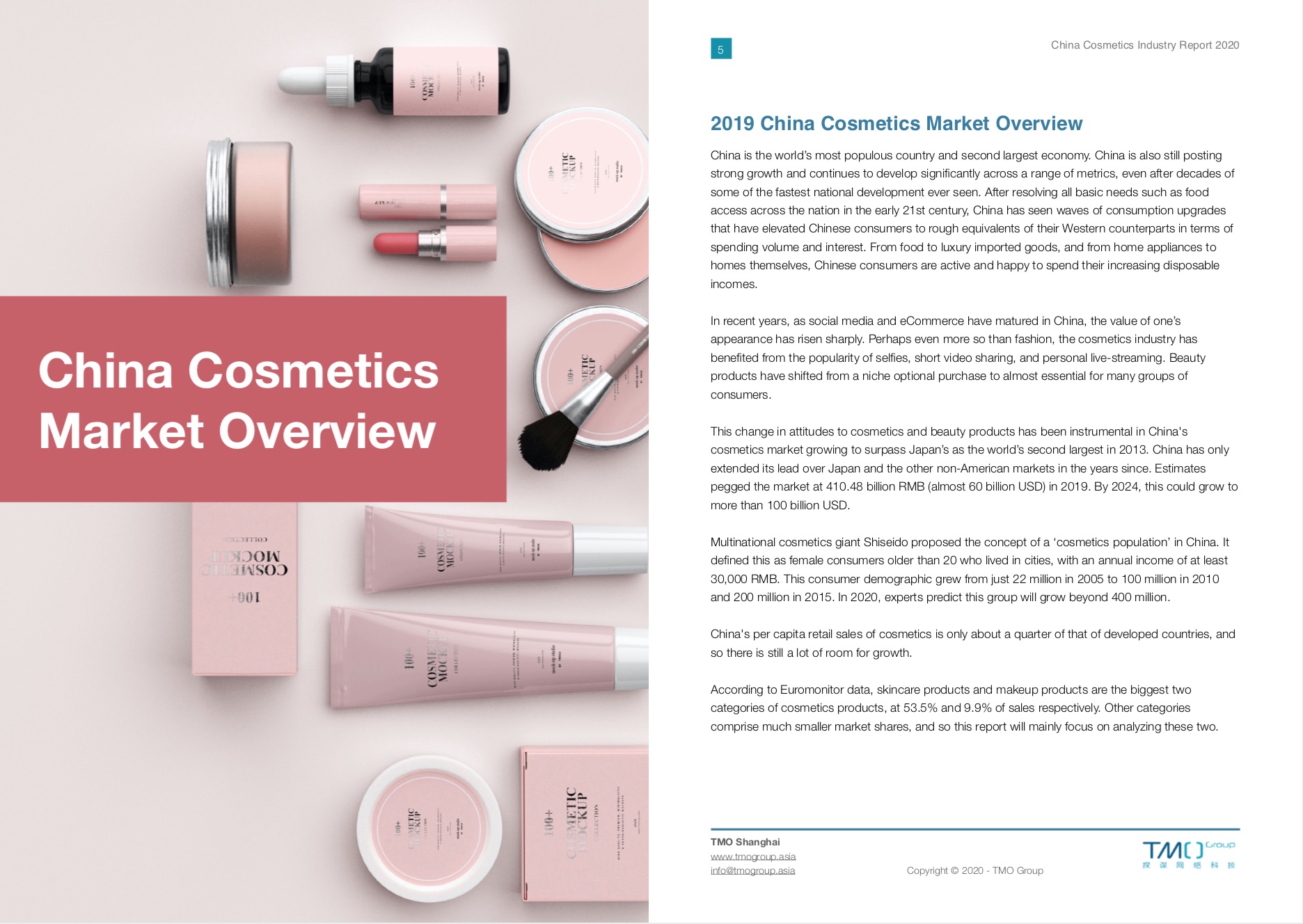 china cosmetics industry report