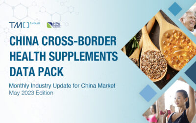 China Cross-boarder Health Supplement Data Pack Cover